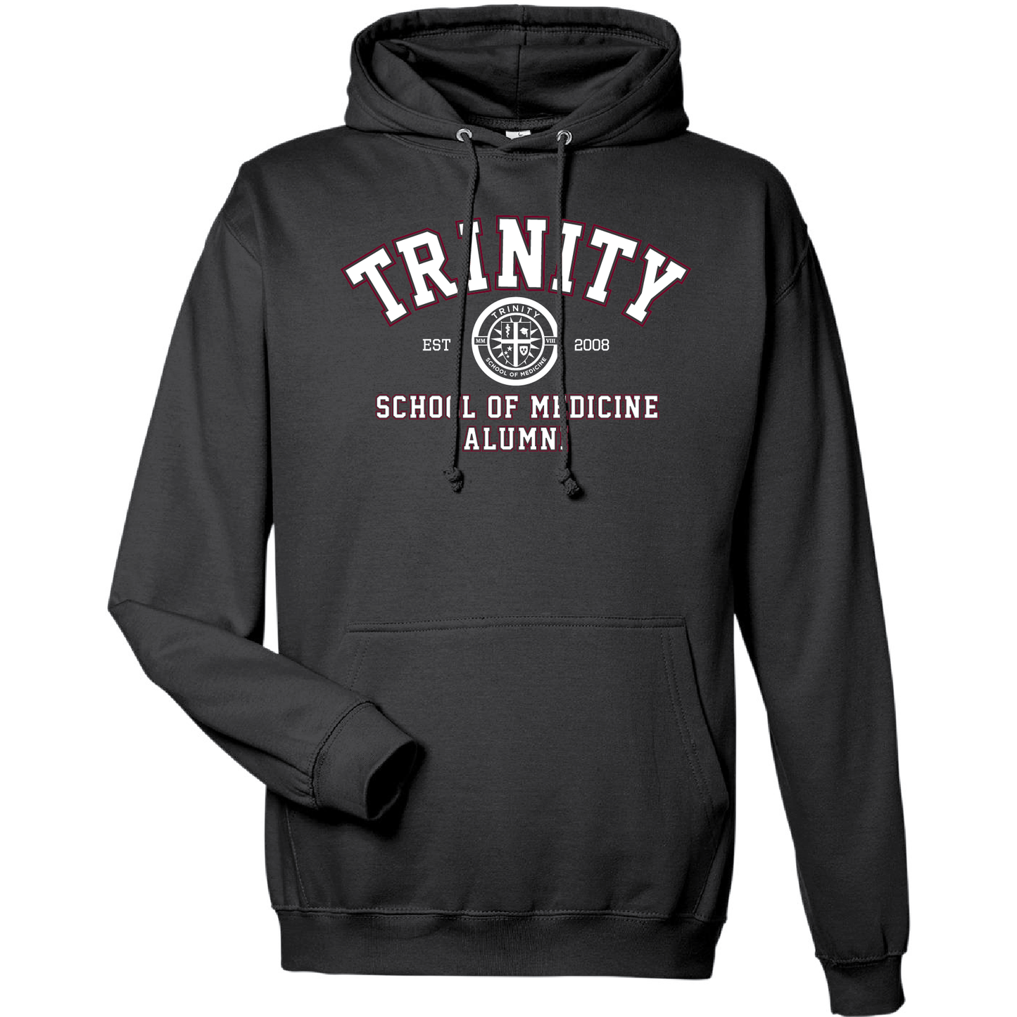 Premium Unisex Pullover Hoodie - Trinity Full Logo Alumni