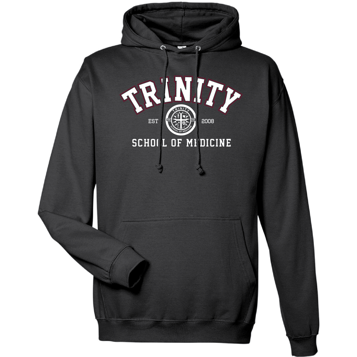 Premium Unisex Pullover Hoodie - Trinity Full Logo