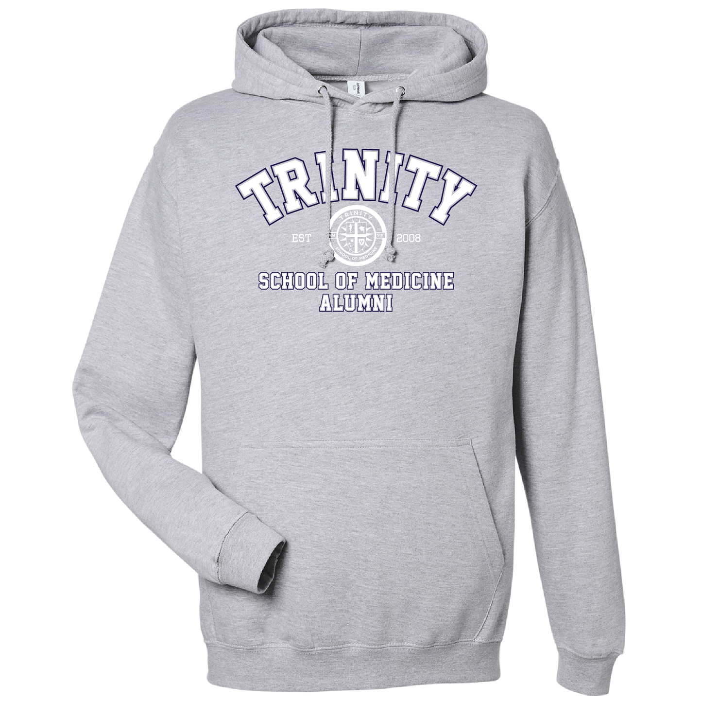 Premium Unisex Pullover Hoodie - Trinity Full Logo Alumni