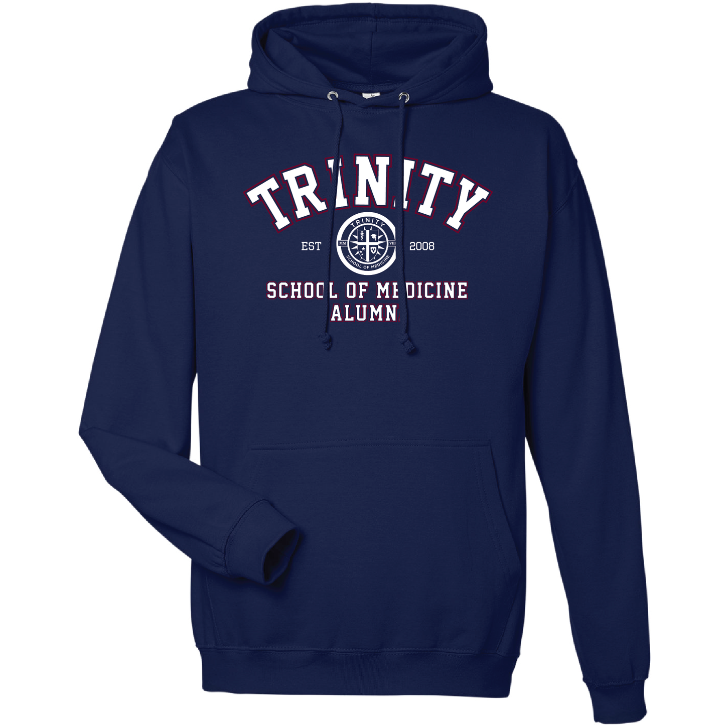 Premium Unisex Pullover Hoodie - Trinity Full Logo Alumni