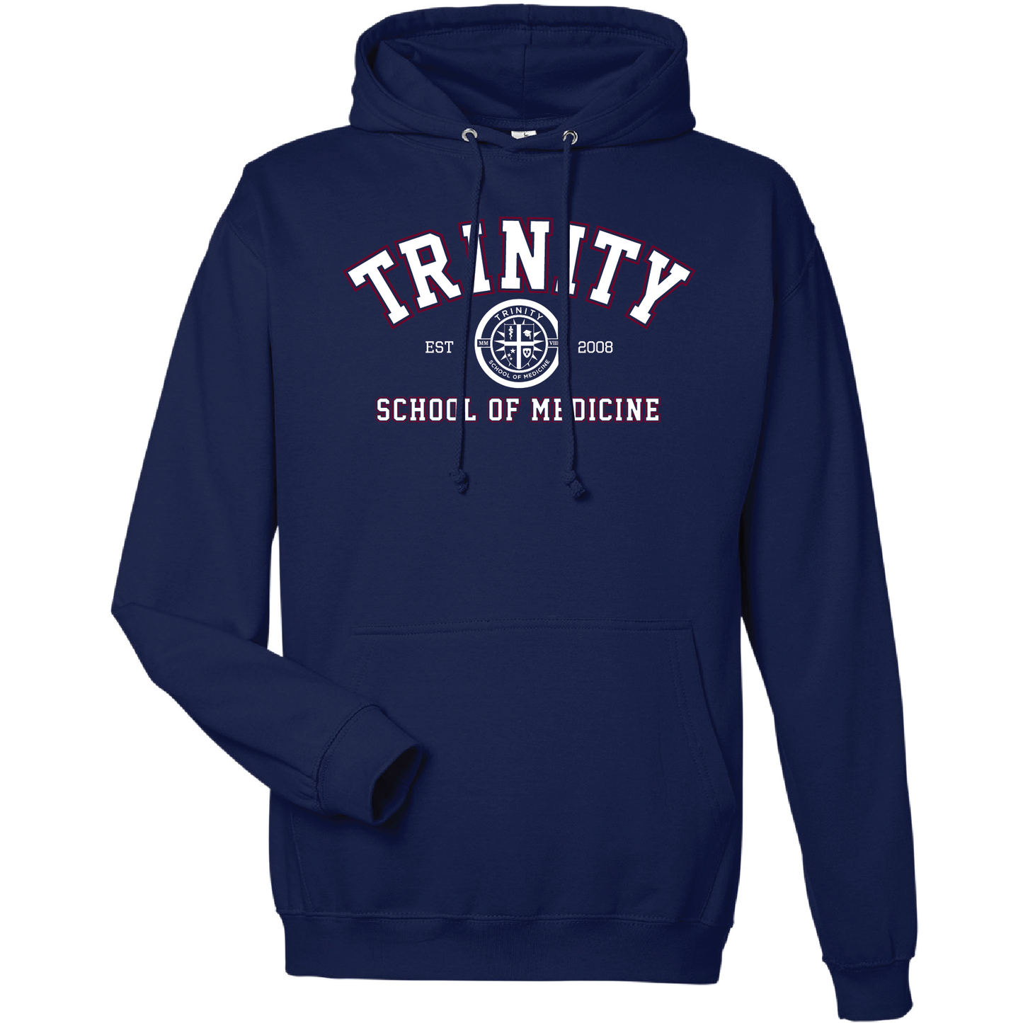 Premium Unisex Pullover Hoodie - Trinity Full Logo